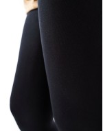 2 pack  80 denier tights in black - BLACK