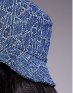 Special Offer monogram bucket hat in mid blue