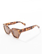 Persei cateye sunglasses in tort
