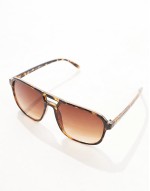 aviator sunglasses in tortoiseshell