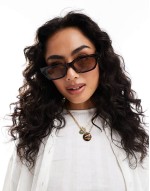 Bror sunglasses in transparent brown